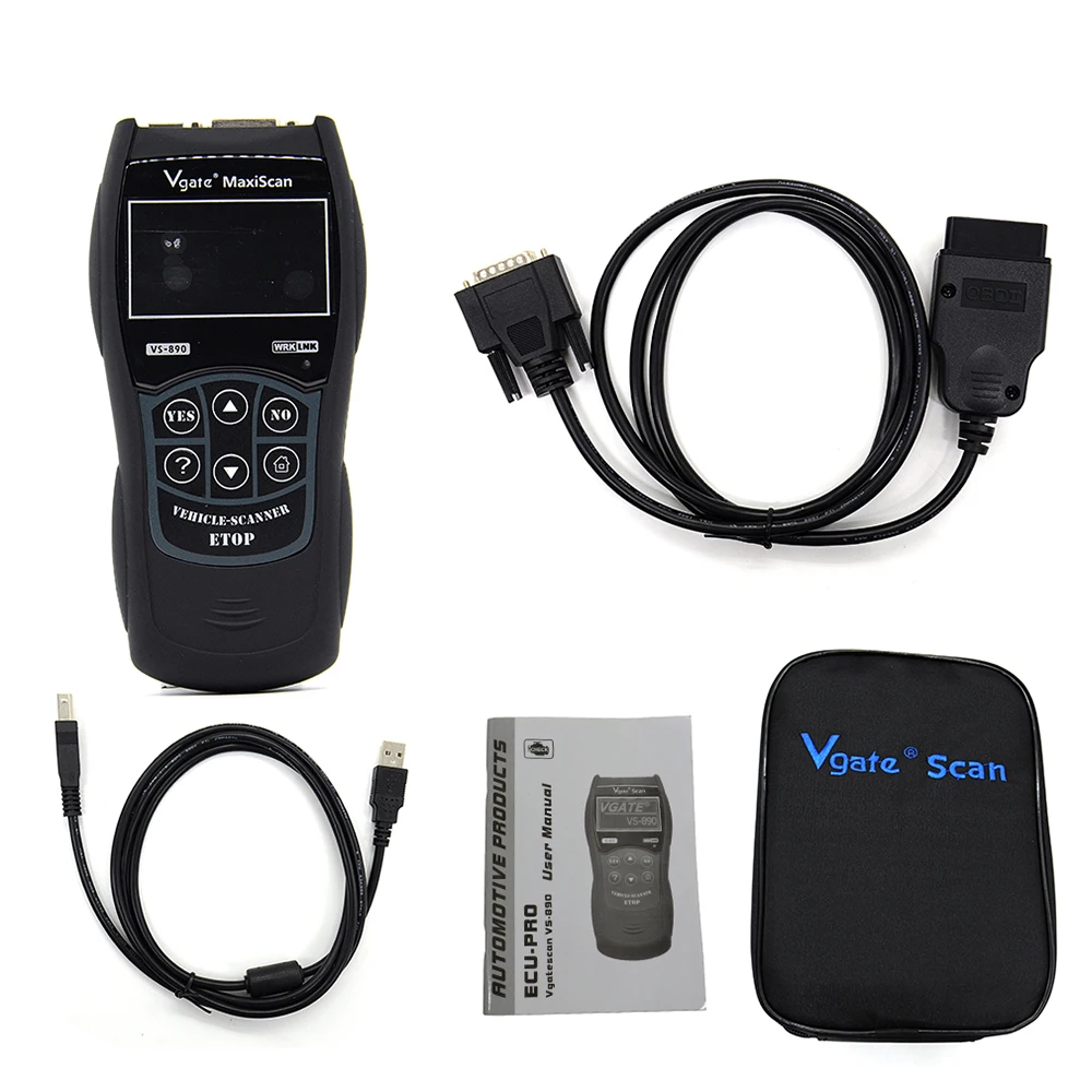 

OBD2 Scanner Maxiscan Vgate VS890 Fault Code Reader Auto Diagnostic-Tool Universal For Car OBD 2 II OBDII VS 890 Dutch