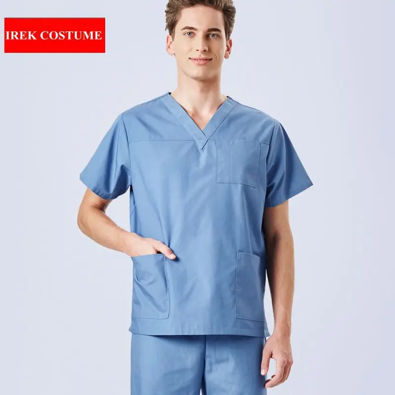 2018 Unisex Surgical Hospital Scrub Sets Doctor Nurse Uniforms Dental Clinic Beauty Salon Medical Scrubs Different colors
2018 Unisex Surgical Hospital Scrub Sets Doctor Nurse Uniforms Dental Clinic Beauty Salon Medical Scrubs Different colors