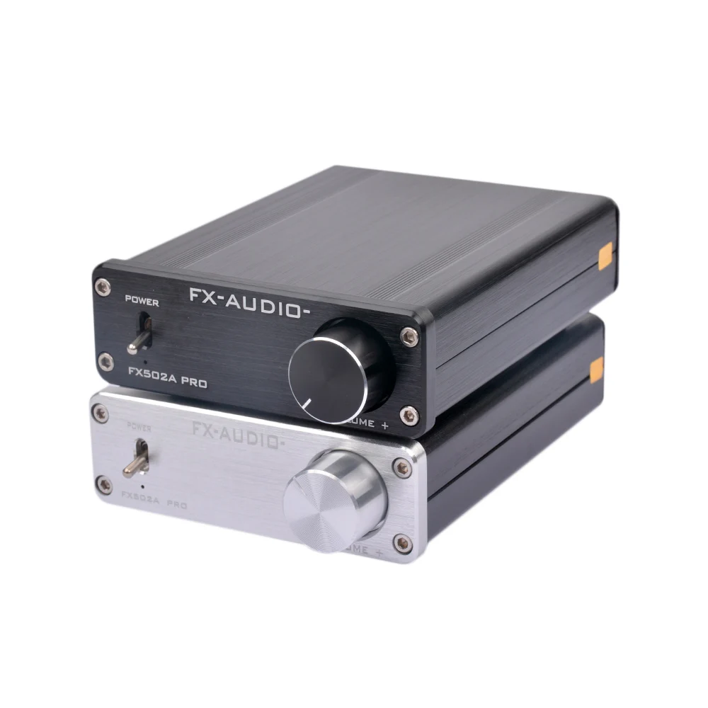 

FX-Audio FX502A PRO HIFI 2.0 TPA3116D2 Pure Digital Audio High-power Mini Home Hifi Amplifier 50W*2 Without Power Plug