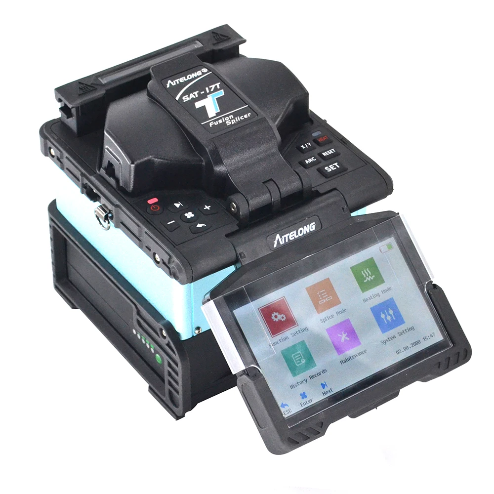 Aitelong SAT-17T 7s fast splicing machine optical Fiber Fusion Splicer 360X magnification equal INNO view 3
Aitelong SAT-17T 7s fast splicing machine optical Fiber Fusion Splicer 360X magnification equal INNO view 3