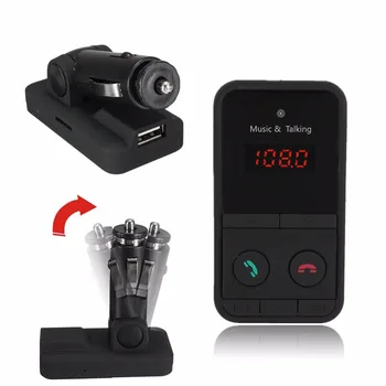 Wireless Bluetooth Hands-free MP3 Player FM Transmitter Modulator Car Kit USB LCD fit to all types of Vehicles
Wireless Bluetooth Hands-free MP3 Player FM Transmitter Modulator Car Kit USB LCD fit to all types of Vehicles