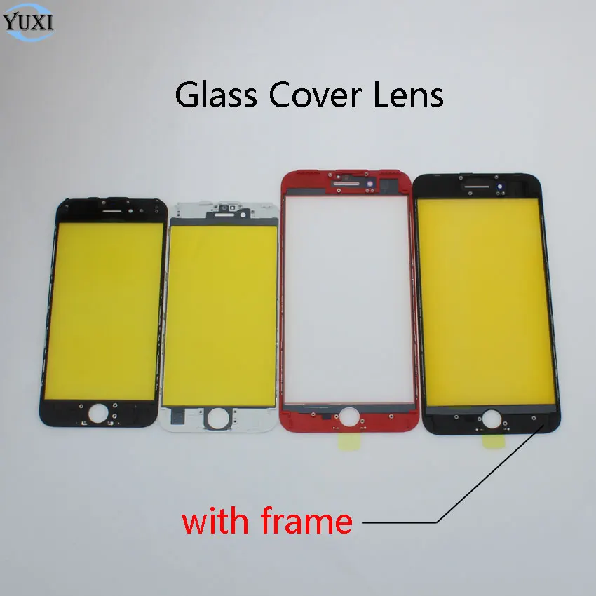 YuXi Black White Red Replacement LCD Front Touch Screen Glass Outer Lens with frame For iPhone 6 6G 6S Plus
YuXi Black White Red Replacement LCD Front Touch Screen Glass Outer Lens with frame For iPhone 6 6G 6S Plus