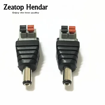 200pcs New 2.1x5.5mm DC Power Male 2.1 DC Connector Adapter Plug Cable Pressed connected for LED Strips 12V
200pcs New 2.1x5.5mm DC Power Male 2.1 DC Connector Adapter Plug Cable Pressed connected for LED Strips 12V