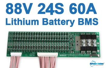 SuPower 24S 86.4V 88V 100.8V 60A Li-ion Lithium LiPo Battery BMS Management System Balance PCB Chip Protection Circuit Board PCM
SuPower 24S 86.4V 88V 100.8V 60A Li-ion Lithium LiPo Battery BMS Management System Balance PCB Chip Protection Circuit Board PCM