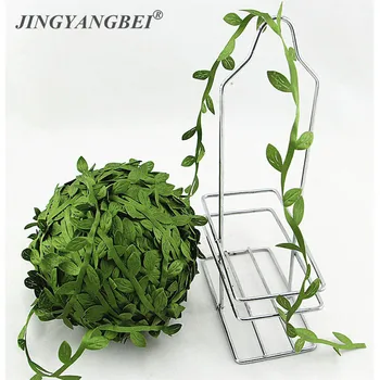 5 Meter Silk Leaf-Shaped Handmake Artificial green Leaves For Wedding Decoration DIY Wreath Gift Scrapbooking Craft Fake Flower
5 Meter Silk Leaf-Shaped Handmake Artificial green Leaves For Wedding Decoration DIY Wreath Gift Scrapbooking Craft Fake Flower