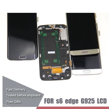 Blue White Gold LCD with Frame for SAMSUNG Galaxy s6 edge G925 G925I G925F Touch Screen Digitizer For SAMSUNG S6 Edge LCD
Blue White Gold LCD with Frame for SAMSUNG Galaxy s6 edge G925 G925I G925F Touch Screen Digitizer For SAMSUNG S6 Edge LCD