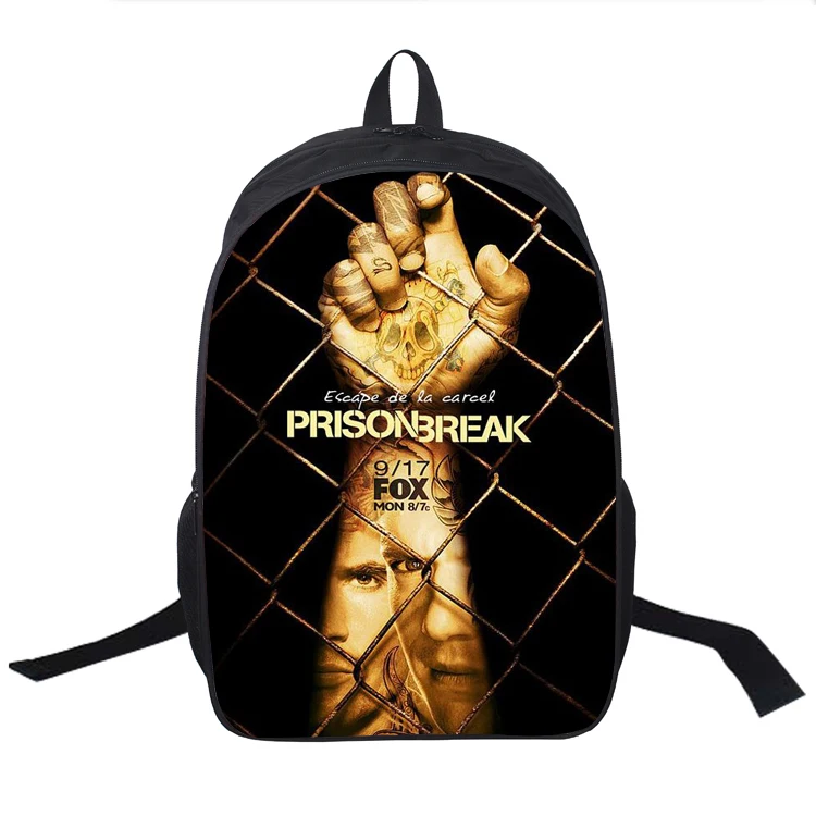 Beautiful Prison Break Laptop Backpack Fashion Surprise Gift Backpack Students Boys Girls Rucksack
Beautiful Prison Break Laptop Backpack Fashion Surprise Gift Backpack Students Boys Girls Rucksack
