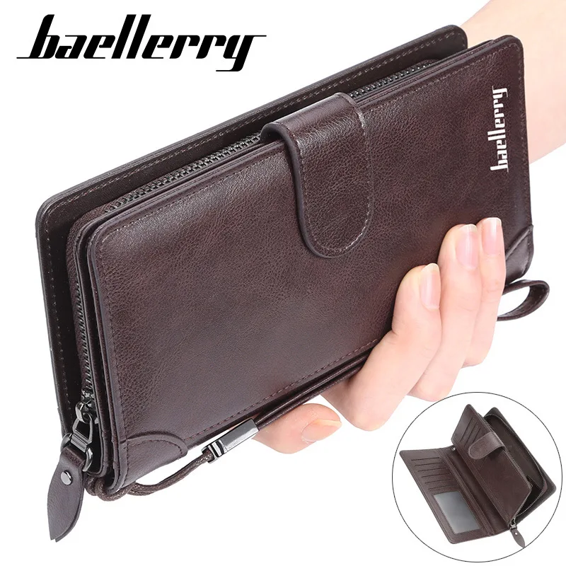 Multifunction Large Capacity Men's Wallet with Strap Fashion Men Wallets Zipper Bussiness Purse Male Clutch Wallets Long Purse
Multifunction Large Capacity Men's Wallet with Strap Fashion Men Wallets Zipper Bussiness Purse Male Clutch Wallets Long Purse
