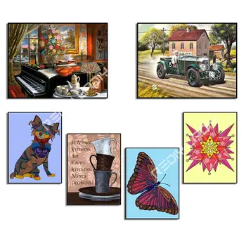DIY Diamond Embroidery Scenery Diamond Mosaic Kits Colorful Animals Full Square/Round Drill Home Decoration Diamond Painting
DIY Diamond Embroidery Scenery Diamond Mosaic Kits Colorful Animals Full Square/Round Drill Home Decoration Diamond Painting