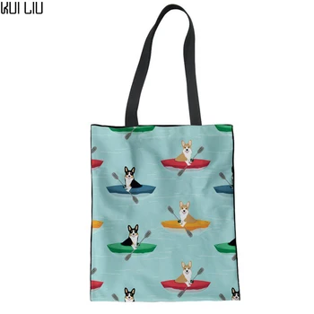 Holiday Beach Casual Totes DIY Corgi Dog 3D Painting Bags For Girls Women Canvas Bags Eco Friendly Ladies Shopping Tote
Holiday Beach Casual Totes DIY Corgi Dog 3D Painting Bags For Girls Women Canvas Bags Eco Friendly Ladies Shopping Tote