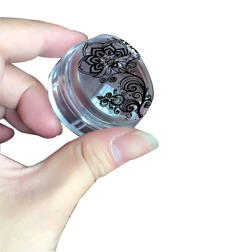 2017 # stencil Clear Nail Art Silicon Head Stamping Stamper Scraper Image Plate Manicure Print stencil
2017 # stencil Clear Nail Art Silicon Head Stamping Stamper Scraper Image Plate Manicure Print stencil