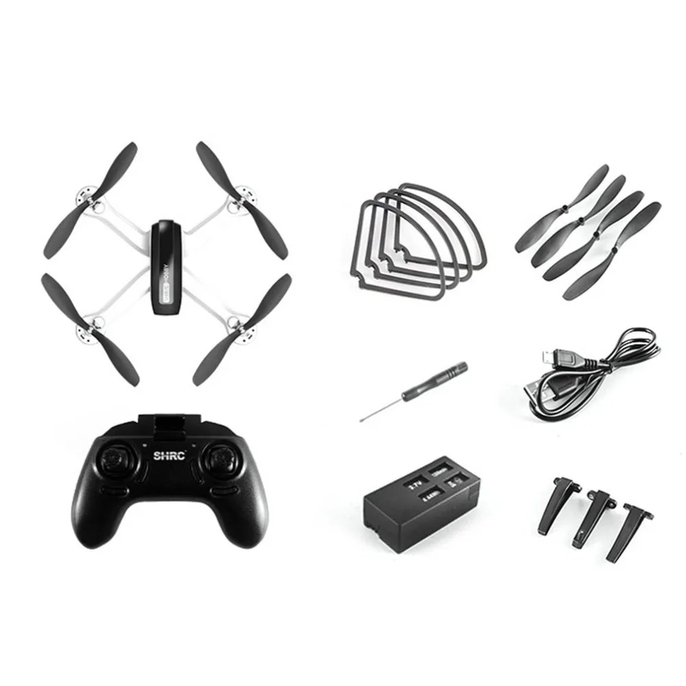 SH7 2.4G RC Drone with 1080P Camera Headless Mode Altitude Hold One Key Return Mini Remote Control Quadcopter Toiletry Kits 2019
SH7 2.4G RC Drone with 1080P Camera Headless Mode Altitude Hold One Key Return Mini Remote Control Quadcopter Toiletry Kits 2019