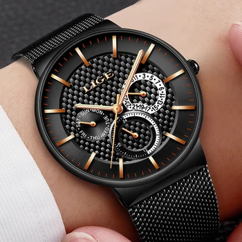 Reloj Hombre 2018 LIGE Fashion Chronograph Sport Mens Watches Top Brand Luxury Military Quartz Watch Clock Man Relogio Masculino
Reloj Hombre 2018 LIGE Fashion Chronograph Sport Mens Watches Top Brand Luxury Military Quartz Watch Clock Man Relogio Masculino