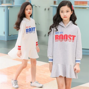 girls clothes 10 12 year letter printing BOOSET long sleeve hoodie sweater dress spring dress baby girls clothing 2019
girls clothes 10 12 year letter printing BOOSET long sleeve hoodie sweater dress spring dress baby girls clothing 2019