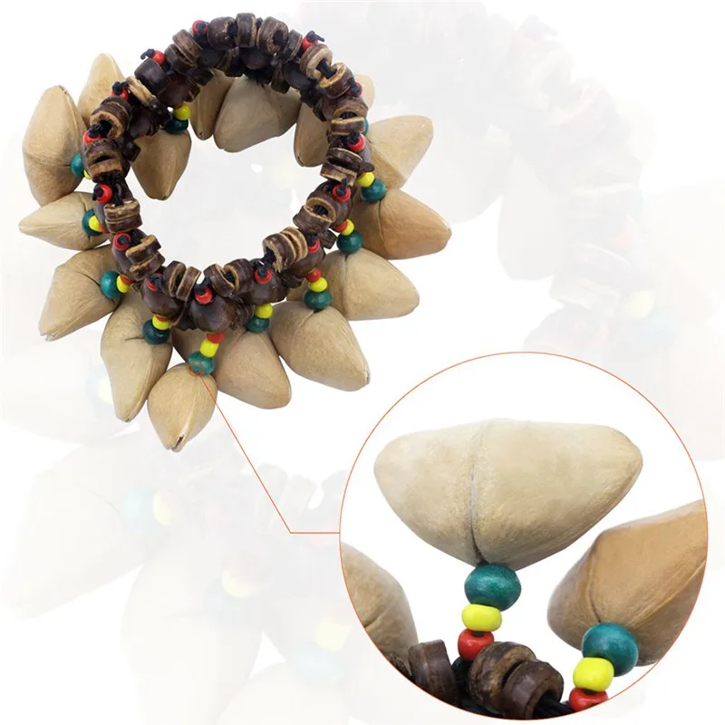 IRIN Handmade Nuts Shell Bracelet Handbell for Djembe African Drum Conga Percussion Parts Accessories For Music Instruments
IRIN Handmade Nuts Shell Bracelet Handbell for Djembe African Drum Conga Percussion Parts Accessories For Music Instruments