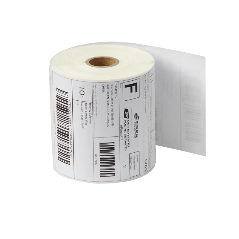 Shipping adhesive stickers labels 100*80mm*500 sheets thermal papers for labeling and sealing marks wholesale with a good price
Shipping adhesive stickers labels 100*80mm*500 sheets thermal papers for labeling and sealing marks wholesale with a good price