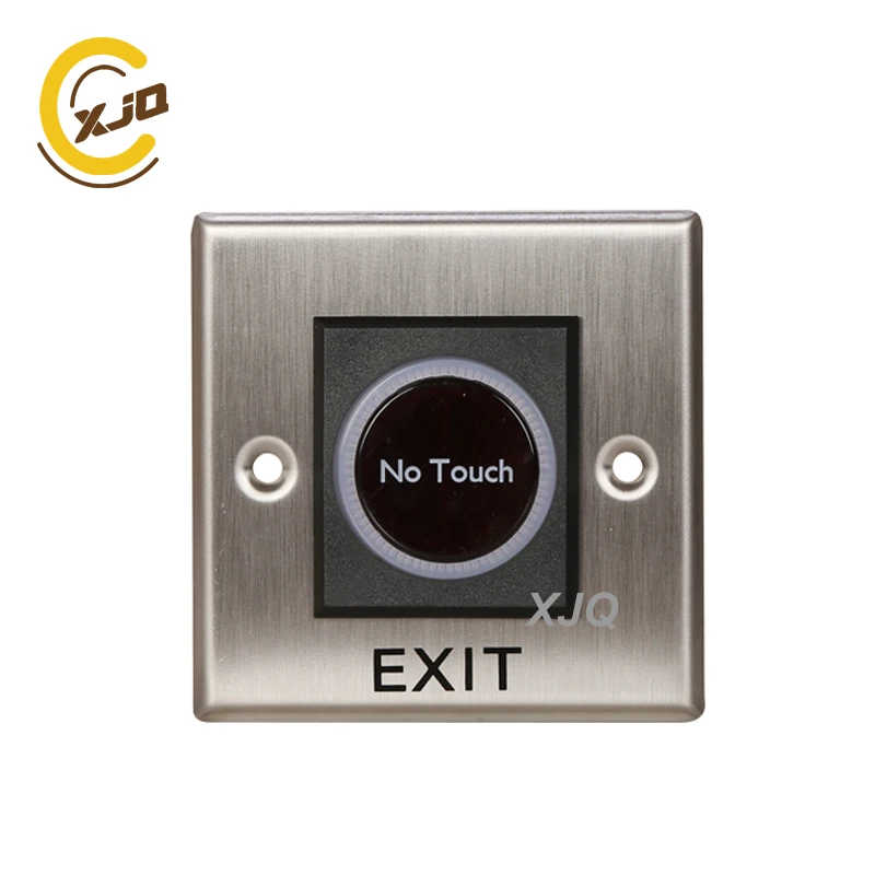 XJQ NO Touch Exit Button Stainless Steel infrared sensor door push button access control exit switch GB-808B
XJQ NO Touch Exit Button Stainless Steel infrared sensor door push button access control exit switch GB-808B