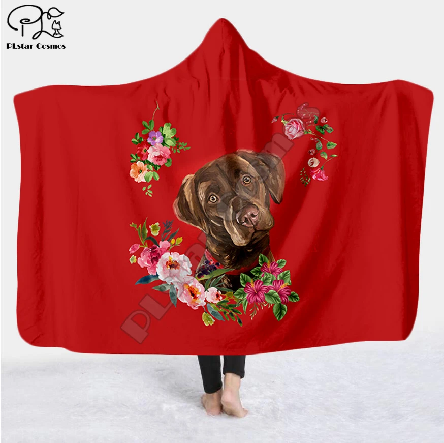Plstar Cosmos Pet dog flower puppy funny Blanket Hooded Blanket 3D full print Wearable Blanket Adult men women Blanket style-2
Plstar Cosmos Pet dog flower puppy funny Blanket Hooded Blanket 3D full print Wearable Blanket Adult men women Blanket style-2