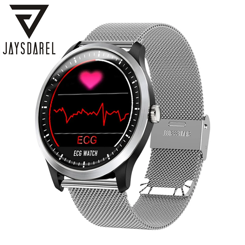 JAYSDAREL N58 ECG PPG Smart Watch Electrocardiogram Measurement Heart Rate Monitor Blood Pressure ECG Smartwatch Fitness Tracker
JAYSDAREL N58 ECG PPG Smart Watch Electrocardiogram Measurement Heart Rate Monitor Blood Pressure ECG Smartwatch Fitness Tracker