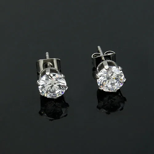 Free Shipping 316l Stainless Steel Hip Hop Earrings Fashion Punk Bright Zircon Jewelry Wholesale
Free Shipping 316l Stainless Steel Hip Hop Earrings Fashion Punk Bright Zircon Jewelry Wholesale