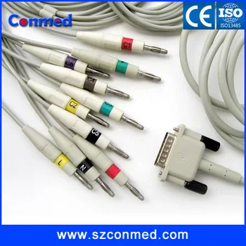 Compatibe New for Philips(HP) M1772A,M3703C, M2462A EKG Machine the One-piece 10 leads EKG cable Banana 4.0 with CE approved
Compatibe New for Philips(HP) M1772A,M3703C, M2462A EKG Machine the One-piece 10 leads EKG cable Banana 4.0 with CE approved