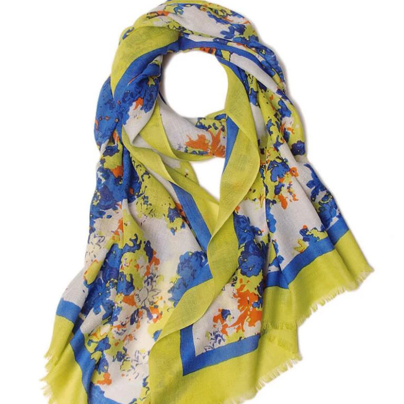 Silk And Cashmere Scarf Women Winter Printed Yellow Blue Scarfs Natural Fabric Scarves Soft Warm High Quality Free Shipping
Silk And Cashmere Scarf Women Winter Printed Yellow Blue Scarfs Natural Fabric Scarves Soft Warm High Quality Free Shipping