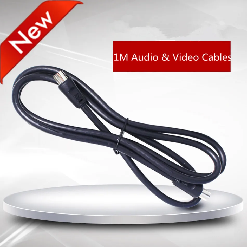 Vmade RF Line 1M Black Coaxial Cable Assembly video DVB- TV High Quality PAL TV Flylead - Male to Female For home theatre system
Vmade RF Line 1M Black Coaxial Cable Assembly video DVB- TV High Quality PAL TV Flylead - Male to Female For home theatre system