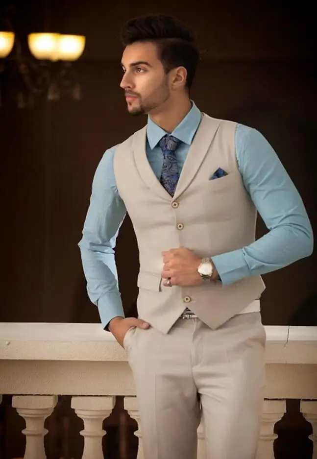 Latest Coat Pant Designs Champagne Men Suits Slim Fit Skinny 2 Piece Tuxedo Formal Custom Style Suit Blazer Vestidos Pant+Vest
Latest Coat Pant Designs Champagne Men Suits Slim Fit Skinny 2 Piece Tuxedo Formal Custom Style Suit Blazer Vestidos Pant+Vest