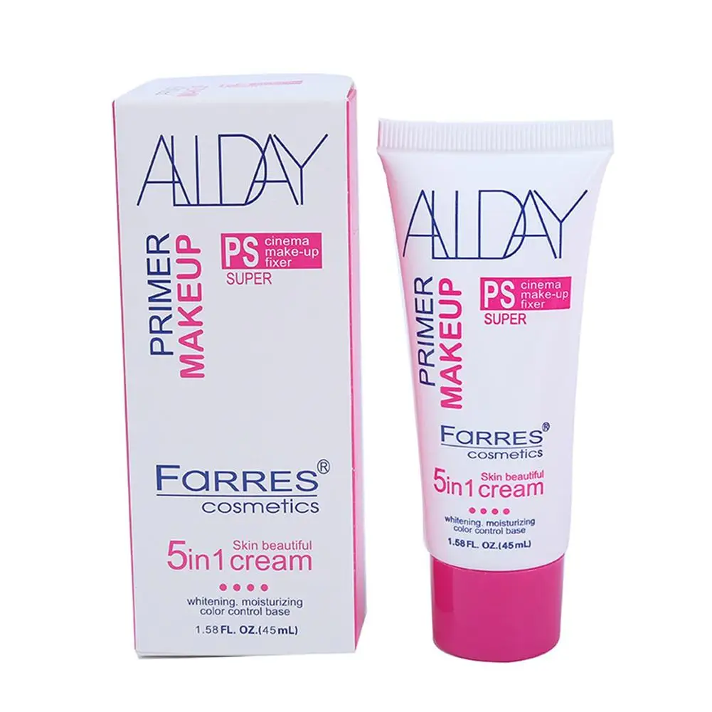 45ml Makeup Primer Face Oil Control Professional Pores Moisturizing Non-Greasy Multi-Effect Skin Lotion Makeup Base
45ml Makeup Primer Face Oil Control Professional Pores Moisturizing Non-Greasy Multi-Effect Skin Lotion Makeup Base
