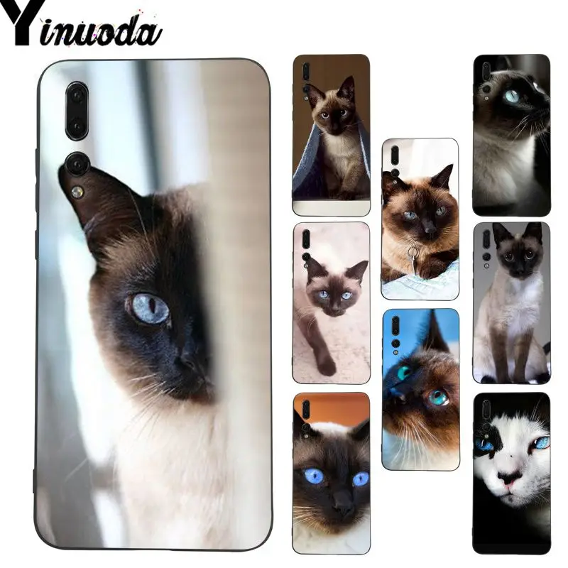 Чехол для телефона Yinuoda Pet с сиамским котом Huawei P9 P10 Plus Mate9 10 Mate10 Lite P20 Pro Honor10