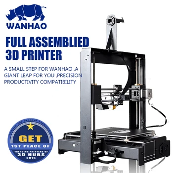 2018 new high quality WANHAO single extruder I3 PLUS 3d printer with upgraded touchable screen, 4GB SD card, testing filament
2018 new high quality WANHAO single extruder I3 PLUS 3d printer with upgraded touchable screen, 4GB SD card, testing filament