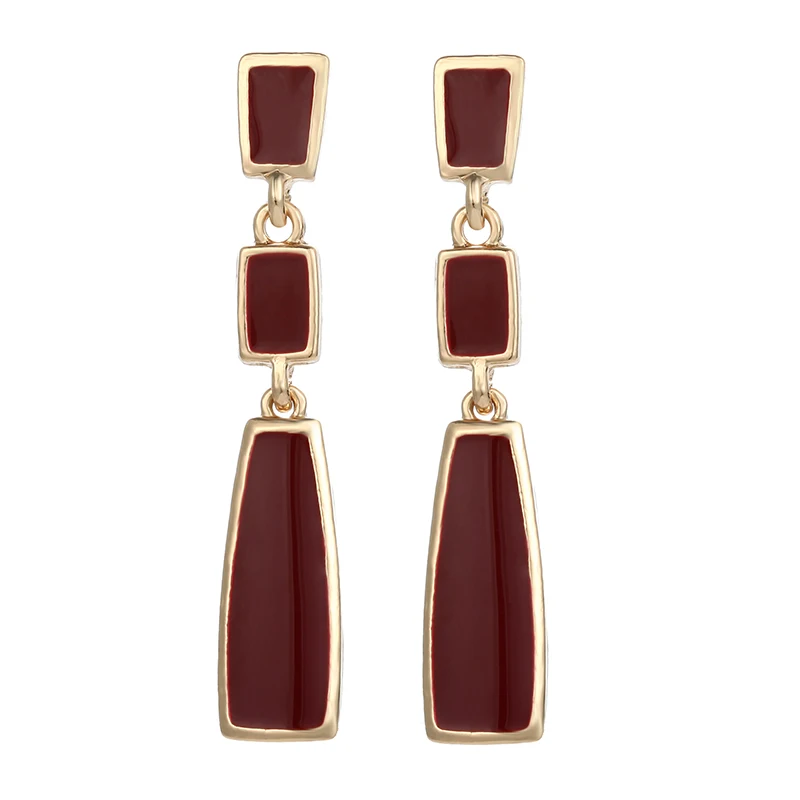 2019 Korean Vintage Fashion Tassel Gold Earrings Trendy Geometric Square Dangle Drop Summer Red Earrings for Women Accessories
2019 Korean Vintage Fashion Tassel Gold Earrings Trendy Geometric Square Dangle Drop Summer Red Earrings for Women Accessories