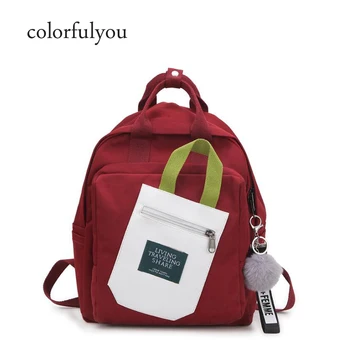 2019 New design women canvas backpack Ladies Knapsack Casual Travel Bags for Teenage Girls Laptop Backpack Patchwork backpack
2019 New design women canvas backpack Ladies Knapsack Casual Travel Bags for Teenage Girls Laptop Backpack Patchwork backpack