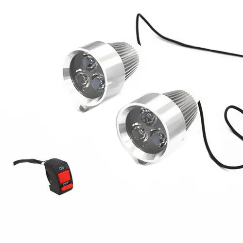 Pair Waterproof LED Driving Spot Fog Light Head Lamp+Switch For Honda Yamaha Suzuki Kawasaki Bobber Cafe Racer Touring
Pair Waterproof LED Driving Spot Fog Light Head Lamp+Switch For Honda Yamaha Suzuki Kawasaki Bobber Cafe Racer Touring