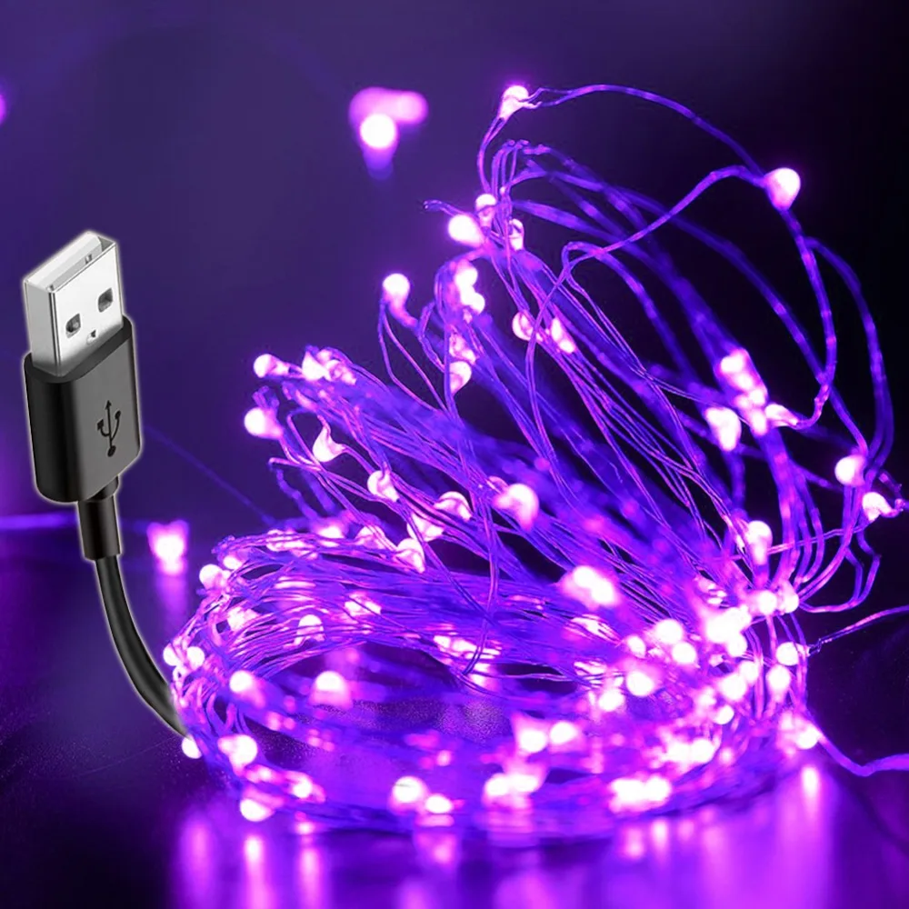USB Led String Black Light UV Waterproof DIY Bar Lamp Germicidal Stage Haunted Disinfection Ultraviolet Mosquito Killer 5M 10M
USB Led String Black Light UV Waterproof DIY Bar Lamp Germicidal Stage Haunted Disinfection Ultraviolet Mosquito Killer 5M 10M