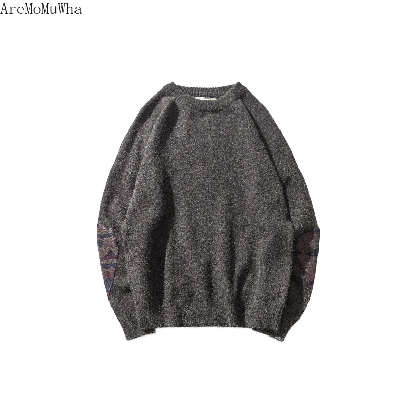 AreMoMuWha 2020 Winter New Style Japanese Retro Round Neck Patch Sweater Male Korean Student Slim Knit Sweater Pullover Sweater
AreMoMuWha 2020 Winter New Style Japanese Retro Round Neck Patch Sweater Male Korean Student Slim Knit Sweater Pullover Sweater