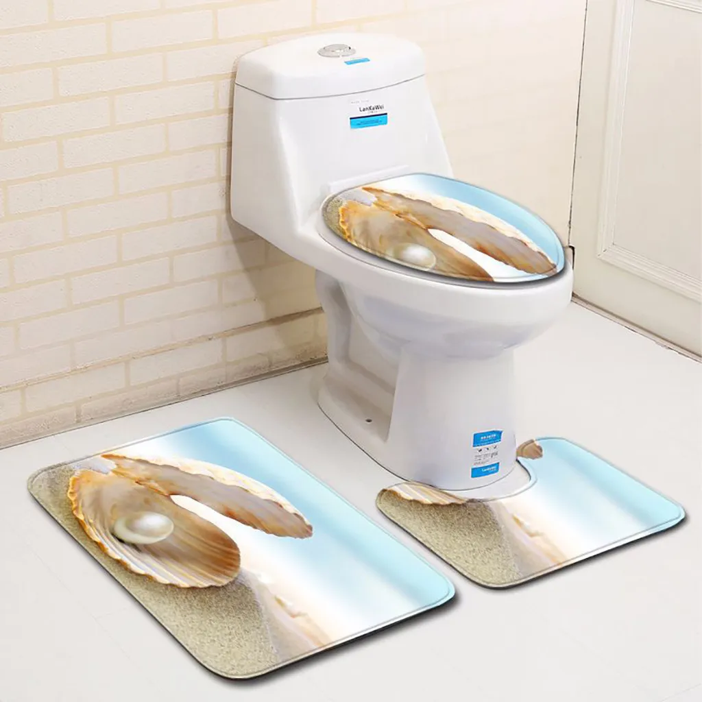 Set Of Bath Carpet With Anti-Slippery Rubber Back Suit For Kitchen Bathroom Durable And Washable Rug Toilet Seat And Tank Cover
Set Of Bath Carpet With Anti-Slippery Rubber Back Suit For Kitchen Bathroom Durable And Washable Rug Toilet Seat And Tank Cover