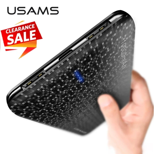 USAMS 10000mAh Power Bank External battery Dual USB Output Universal pover bank powerbank Mobile Portable Charger for iphone usb
USAMS 10000mAh Power Bank External battery Dual USB Output Universal pover bank powerbank Mobile Portable Charger for iphone usb