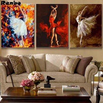 3pcs 5D DIY Diamond Painting Cross Stitch Ballet dance girl drawing by numbers unique gift diamond Embroidery mosaic Home Decor
3pcs 5D DIY Diamond Painting Cross Stitch Ballet dance girl drawing by numbers unique gift diamond Embroidery mosaic Home Decor