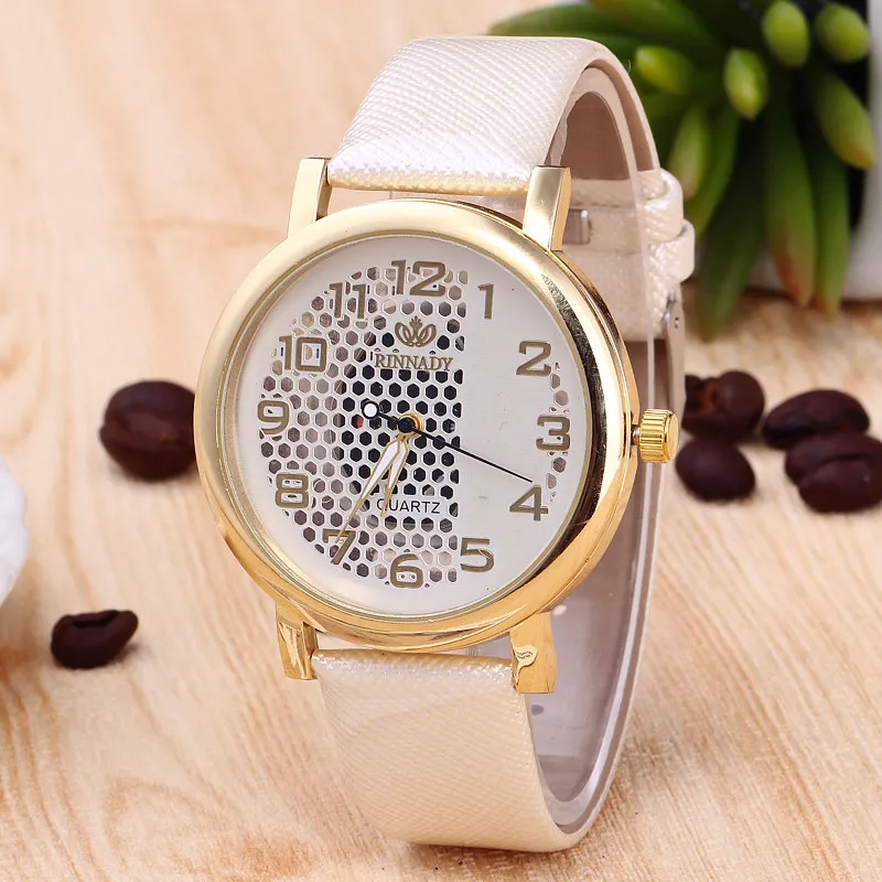RINNADY Brand Fashion Big Dial Hollow Watches Women Pink Leather Quartz Wrist Watches Ladies Gfit Relogio Feminino Dourado
RINNADY Brand Fashion Big Dial Hollow Watches Women Pink Leather Quartz Wrist Watches Ladies Gfit Relogio Feminino Dourado
