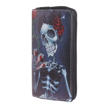 Fashion Leather Zipper Women Skull Wallet Clutch Card Holder Purse Long Wallet Phone Case Phone Holder 5 Color
Fashion Leather Zipper Women Skull Wallet Clutch Card Holder Purse Long Wallet Phone Case Phone Holder 5 Color