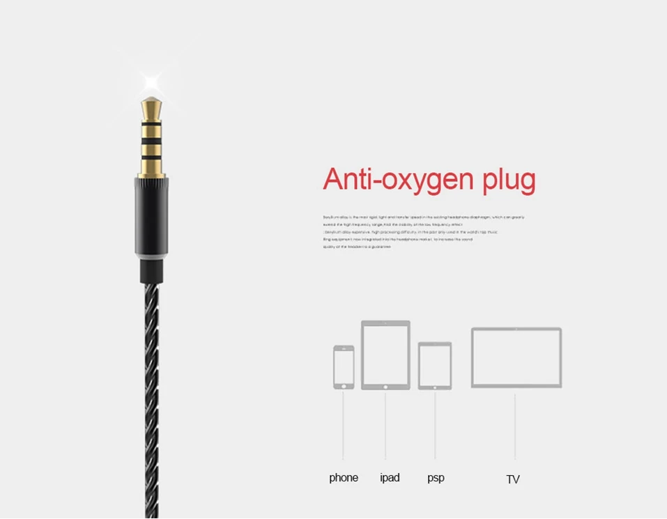 Icoque Wired Earphone Hifi Bass Stereo Headphones In-ear with Mic for Samsung Xiaomi iPhone Sony MP3 Computer PC 3.5mm Earphones (8)