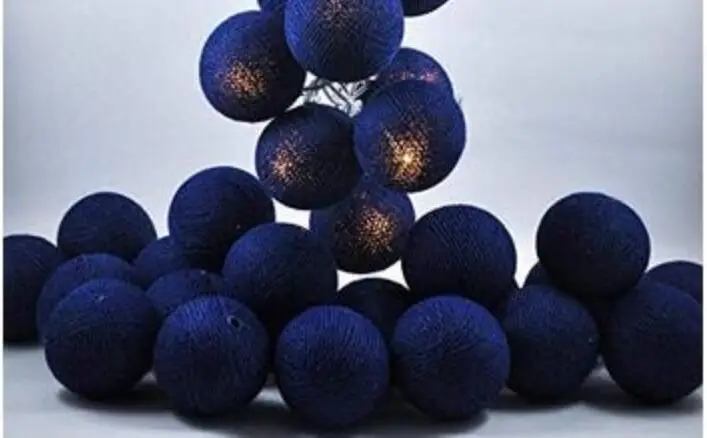 2.5M 20LED Navy Blue Cotton Balls String Lights Battery Operated Christmas Party Decor Lamp for Holiday Party Kids Room Decor
2.5M 20LED Navy Blue Cotton Balls String Lights Battery Operated Christmas Party Decor Lamp for Holiday Party Kids Room Decor