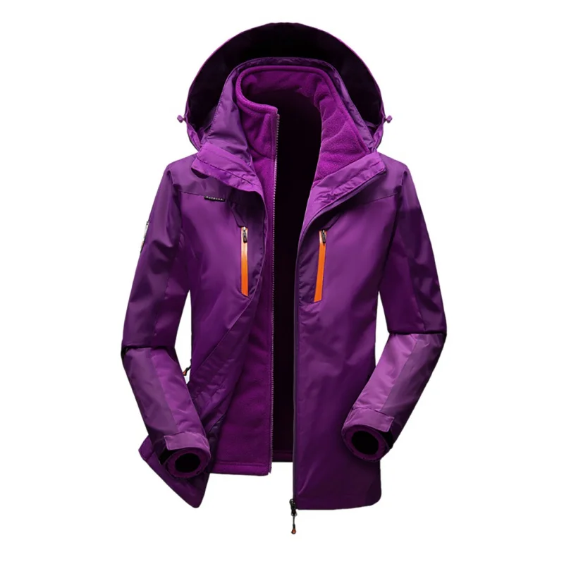 Men Women Windproof Climbing Hiking Skiing Jacket Winter 3 in 1 Outdoor Soft Shell Jacket Waterproof Coats Outdoor Hooded
Men Women Windproof Climbing Hiking Skiing Jacket Winter 3 in 1 Outdoor Soft Shell Jacket Waterproof Coats Outdoor Hooded