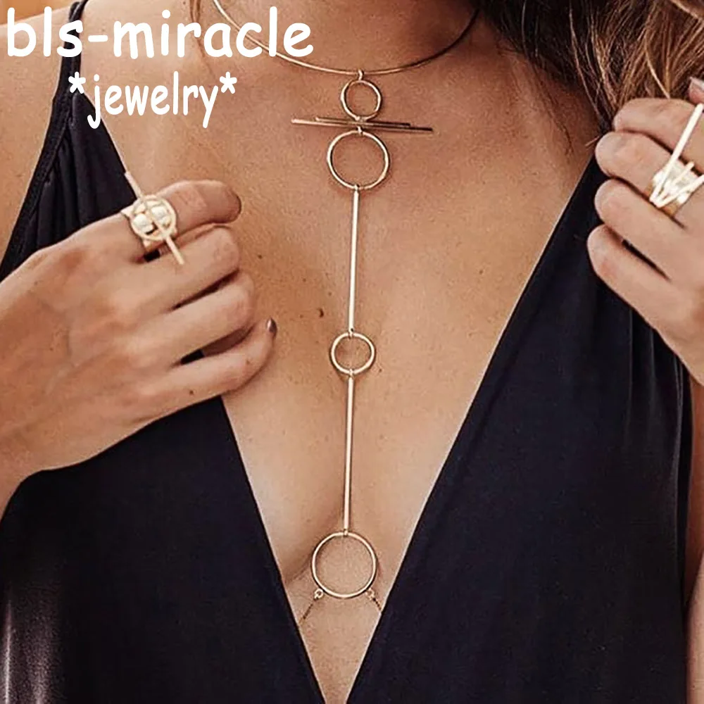 Bls-miracle Bohemia Fashion Sexy Body Chains Jewelry Punk Gold Color With Round Shape Body Chain For Women Party Gift BN-24
Bls-miracle Bohemia Fashion Sexy Body Chains Jewelry Punk Gold Color With Round Shape Body Chain For Women Party Gift BN-24