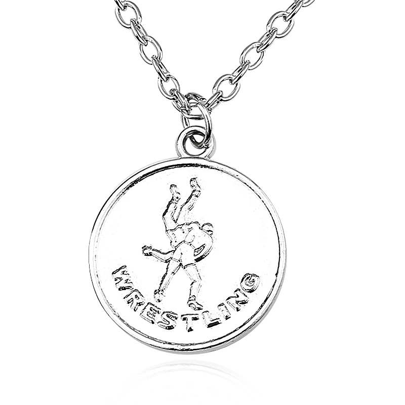 Trendy Round Necklace For Men Wrestling Pendant Powerful Wrestling Dad Pendants&Necklaces Sport Series Double-Sided Dropshipping
Trendy Round Necklace For Men Wrestling Pendant Powerful Wrestling Dad Pendants&Necklaces Sport Series Double-Sided Dropshipping