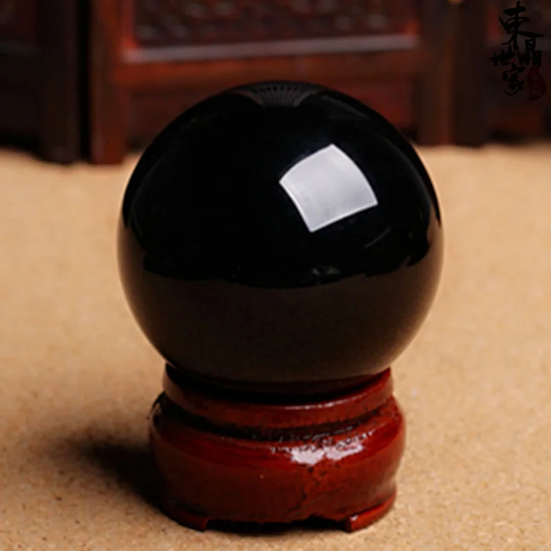 Wooden Stand Black Glass Ball Asian Magic Healing Sphere with Base Feng Shui Buddhist Good Luck Home Decoration
Wooden Stand Black Glass Ball Asian Magic Healing Sphere with Base Feng Shui Buddhist Good Luck Home Decoration