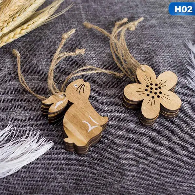 8PCS Wood Craft Easter Rabbit Wooden Cutouts Wood Crafts Tags Pendants String For Easter Decorations Party
8PCS Wood Craft Easter Rabbit Wooden Cutouts Wood Crafts Tags Pendants String For Easter Decorations Party