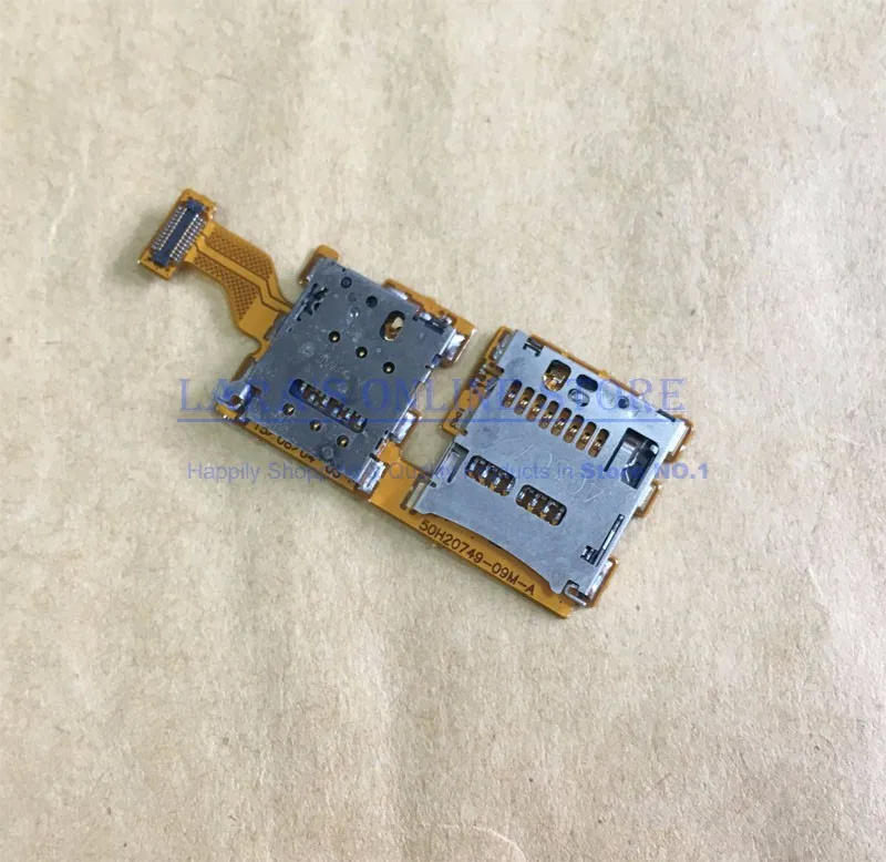 Original Genuine For HTC ONE A9 SIM SD Card Reader Connector Slot Tray Holder Socket Flex Cable Replacement Parts
Original Genuine For HTC ONE A9 SIM SD Card Reader Connector Slot Tray Holder Socket Flex Cable Replacement Parts