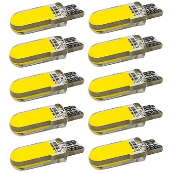 10PCS T10 W5W LED Car Interior Light COB Silicone Auto Signal Lamp 12V 194 501 Side Wedge Parking Bulb For Lada Car Styling 10X
10PCS T10 W5W LED Car Interior Light COB Silicone Auto Signal Lamp 12V 194 501 Side Wedge Parking Bulb For Lada Car Styling 10X